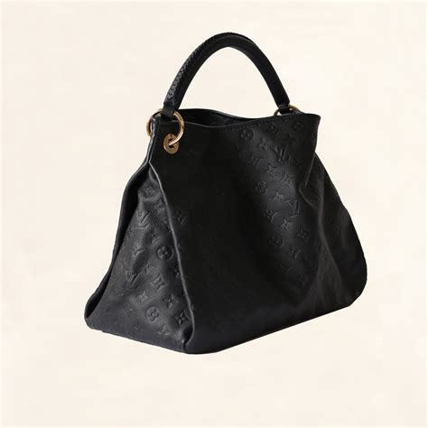 louis vuitton black artsy|louis vuitton artsy tote black.